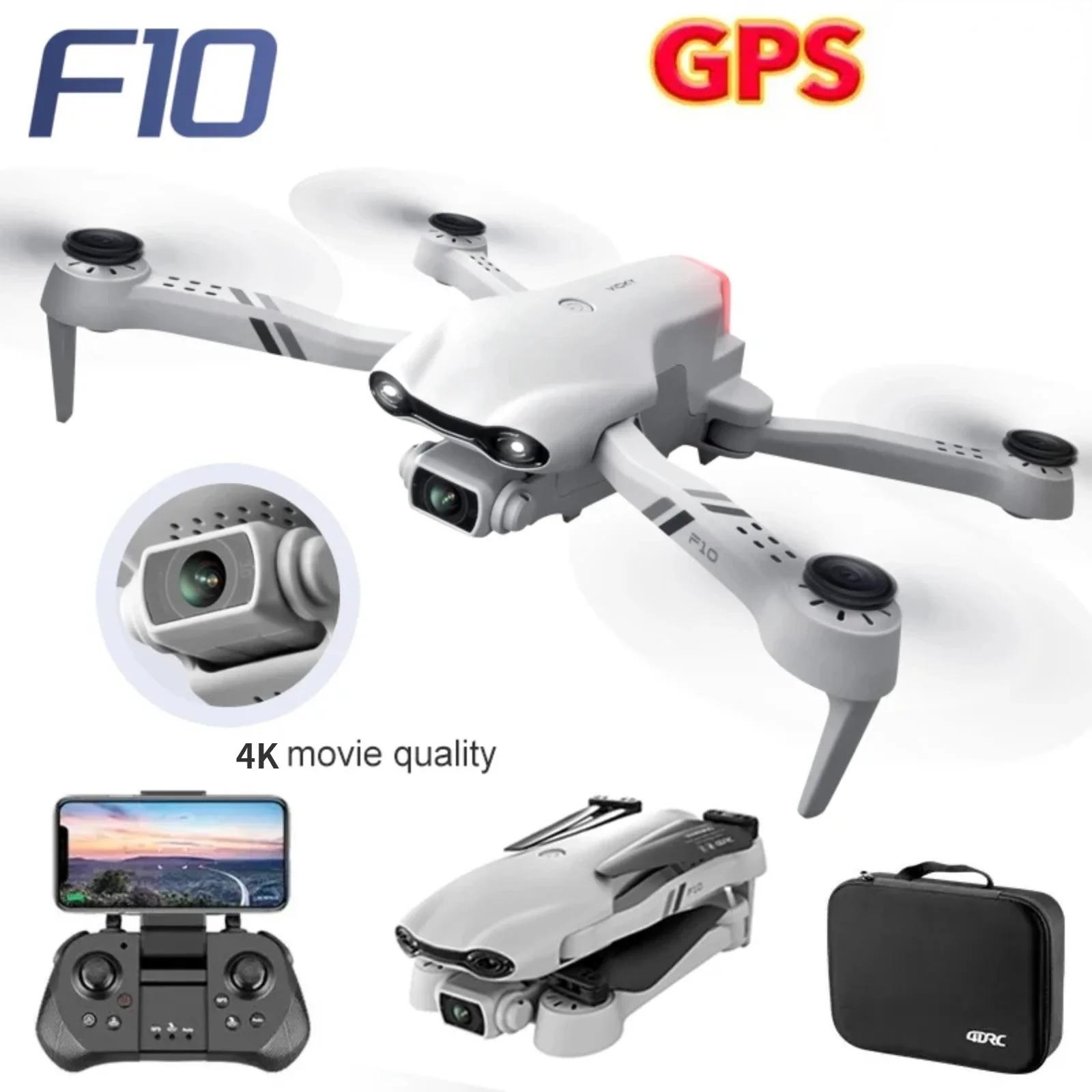 F10 RC  GPS 4K HD  ī޶,  5G , Fpv , 귯ø , ̽ ֹ ȸ װ UAV